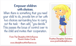 Empower Children with Choices